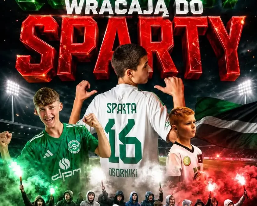 Juniorzy wracają do Sparty Oborniki – porozumienie z Akademią Piłkarską
