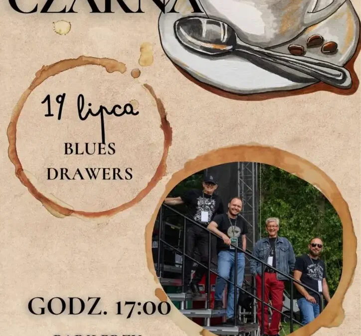 Mała Czarna w Parku przy Młynie Dahlmanna – niedzielne popołudnie z blues-rockiem