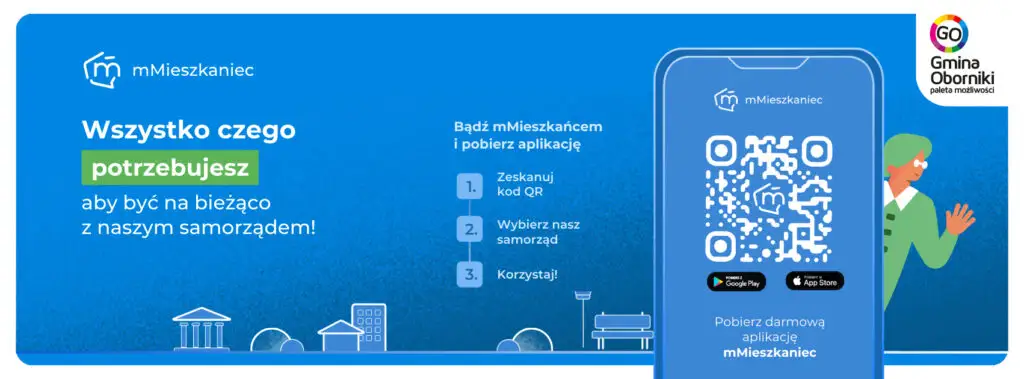 Aplikacja mMieszkaniec ułatwia kontakt z gminą Oborniki