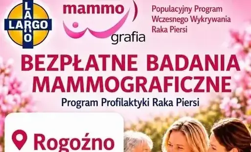 Bezpłatna mammografia w Rogoźnie – zadbaj o swoje zdrowie!