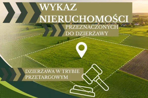 Gmina Ryczywół ogłasza przetarg na dzierżawę nieruchomości