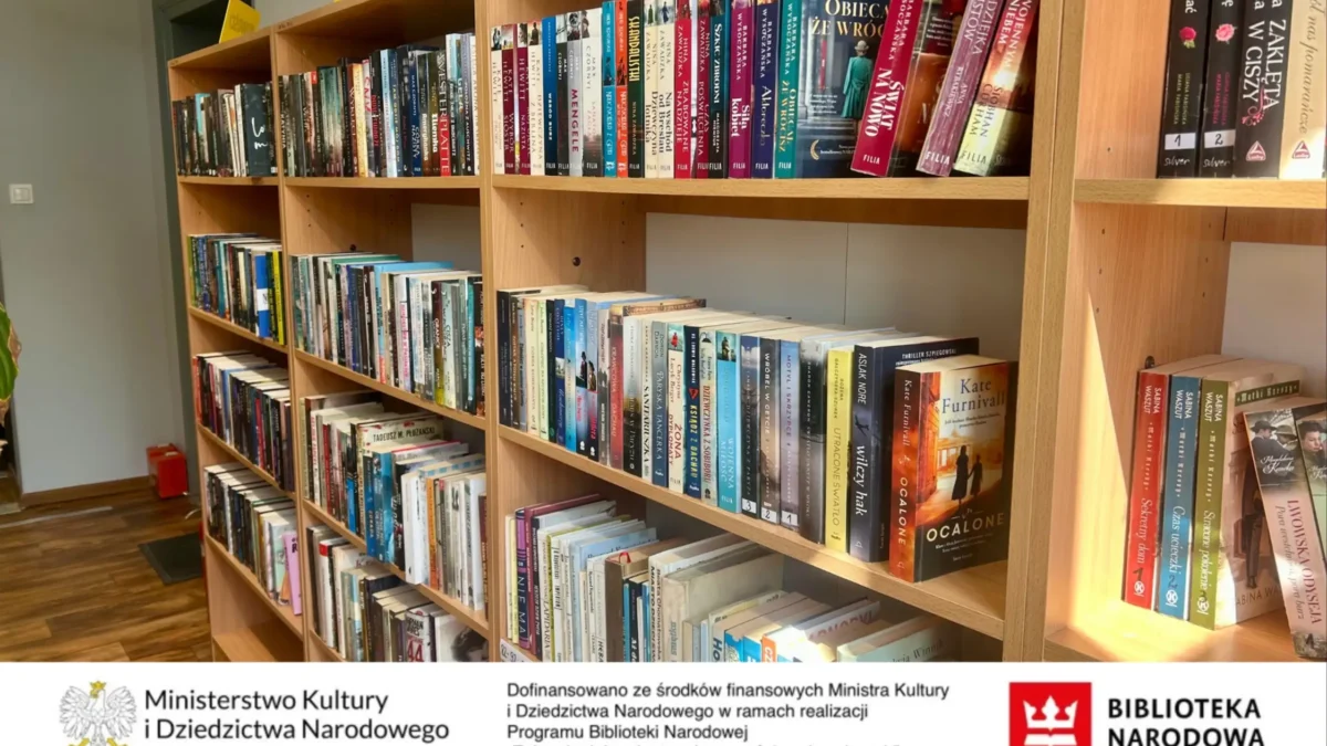 Biblioteka w Ryczywole otrzymała dofinansowanie na nowości wydawnicze