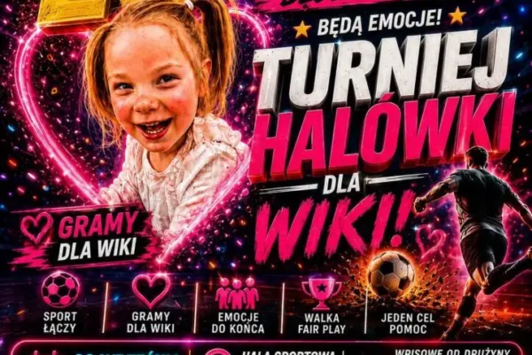 Charytatywny turniej halówki w Obornikach – zagraj dla Wiktorii