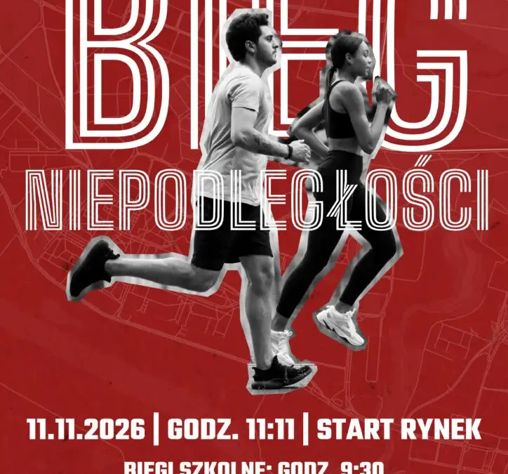 Bieg Niepodległości w Obornikach: zapisy trwają do 25 października