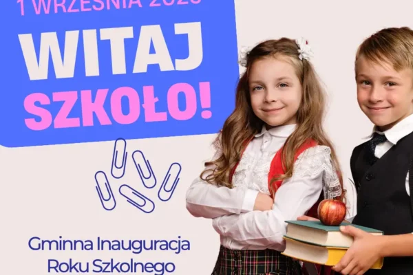 Gminna Inauguracja Roku Szkolnego 2026/2027 w Chrustowie – zaproszenie