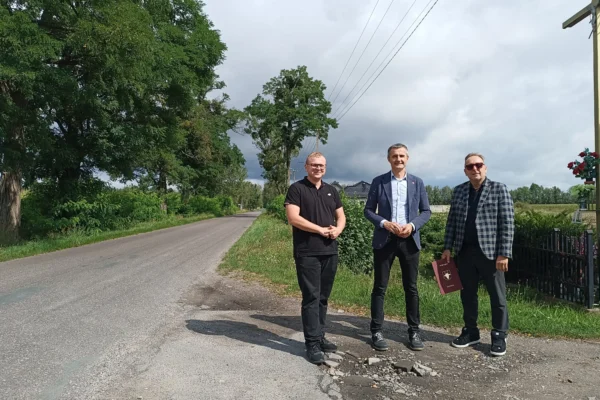 Rusza budowa chodnika Ludomki–Lipa. Plac budowy przekazany wykonawcy