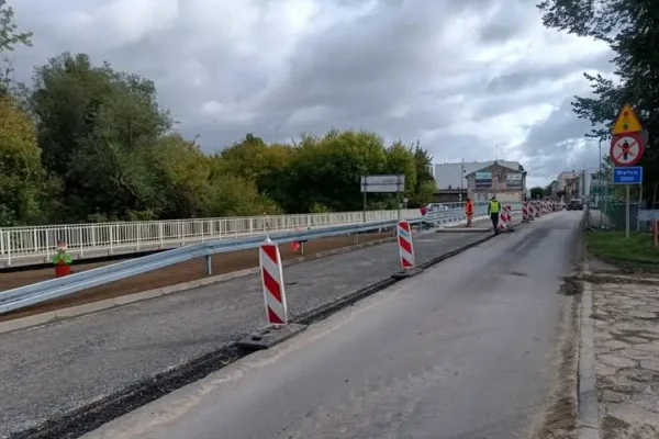 Zmiana organizacji ruchu na moście na Wełnie w Obornikach – od dziś nowe zasady
