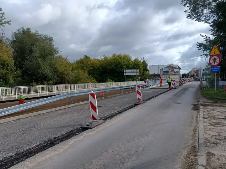 Zmiana organizacji ruchu na moście na Wełnie w Obornikach – od dziś nowe zasady