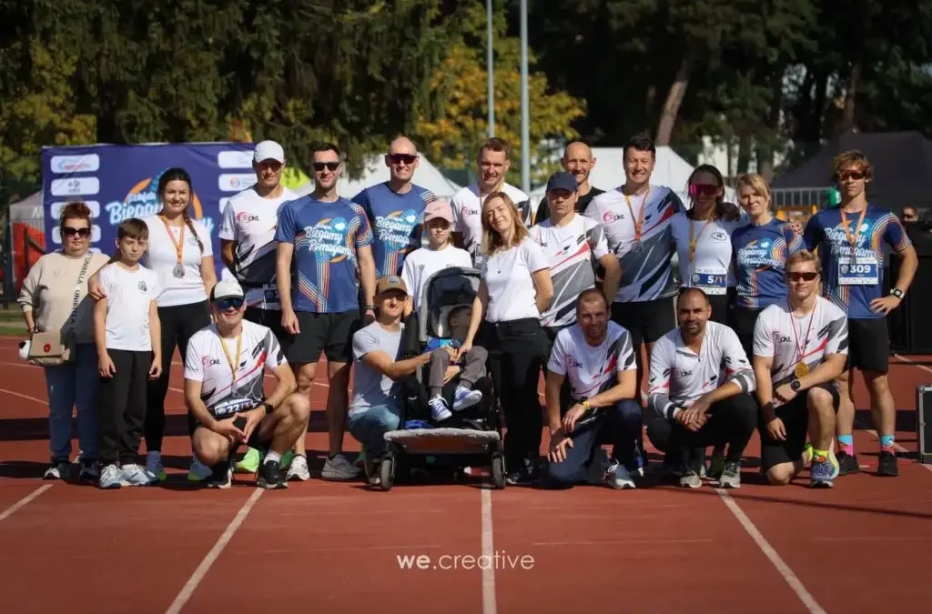 Sztafeta Biegamy Pomagamy dla Filipka – sport i pomoc w Obornikach