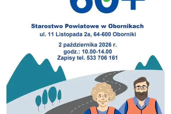 Bezpłatne warsztaty „Bezpieczni 60+” w Obornikach – jak się zapisać?
