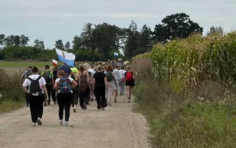 Ponad 100 pielgrzymów z Ryczywołu i okolic dotarło do Lubasza