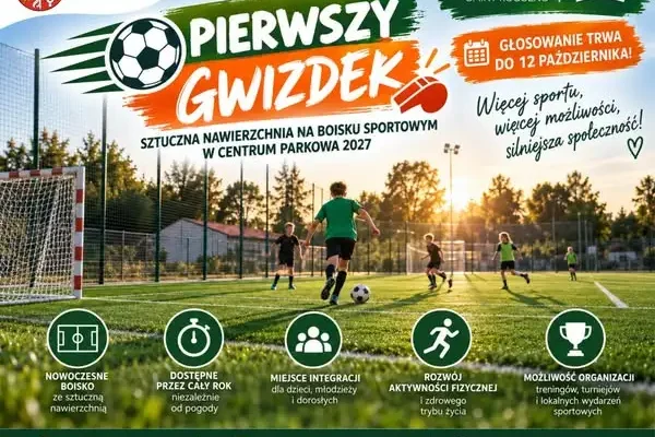 Nowe boisko w Parkowie? Mieszkańcy głosują nad projektem