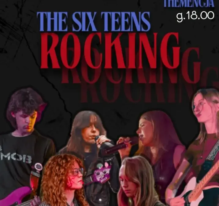 Rock w dawnym banku PKO – koncert The Six Teens & Themencja w Obornikach