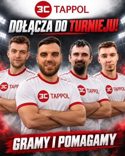 TAPPOL dołącza do charytatywnego turnieju Sparty Oborniki — gramy dla Matiego